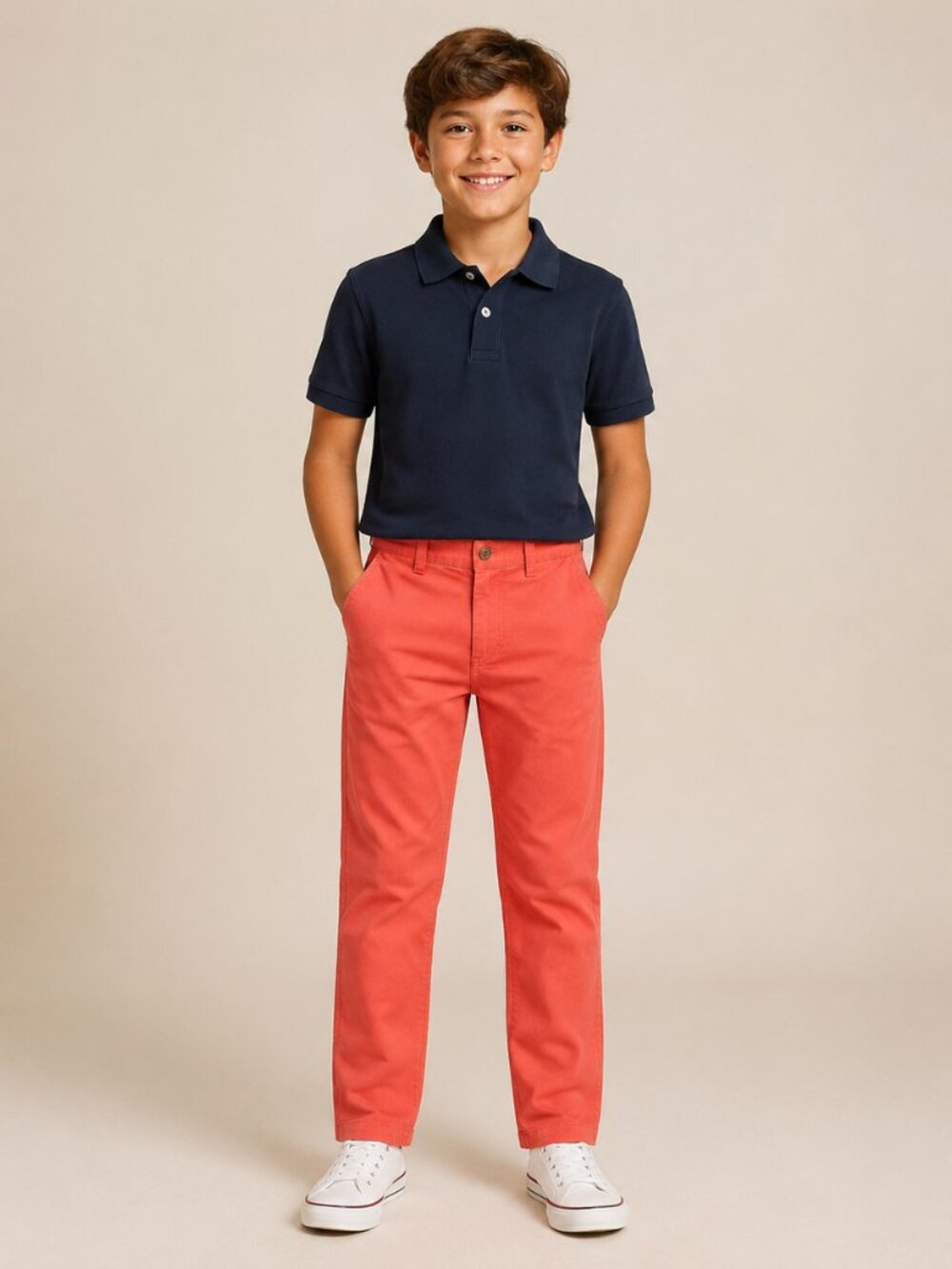 Tommy Hilfiger Boys Georgia Peach Chino Pants NWT 10